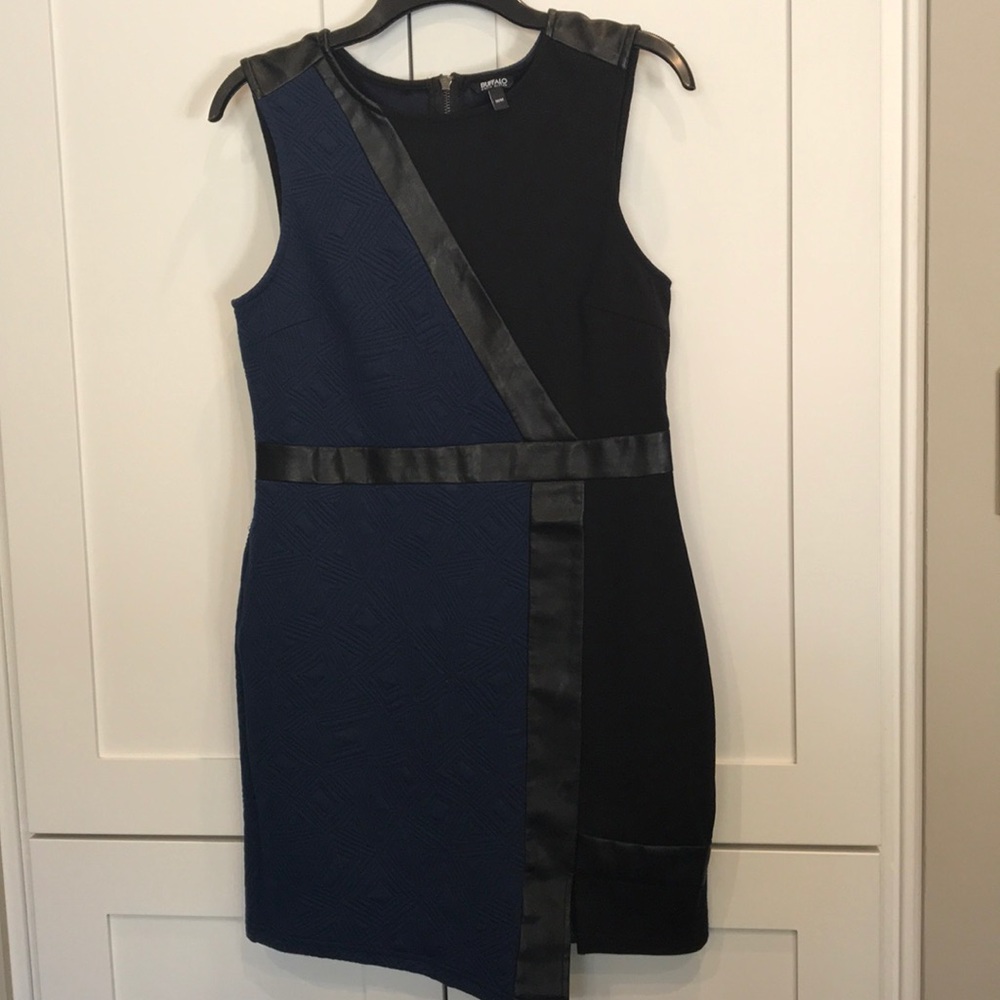 Buffalo David Bitton Navy/Blk dress M